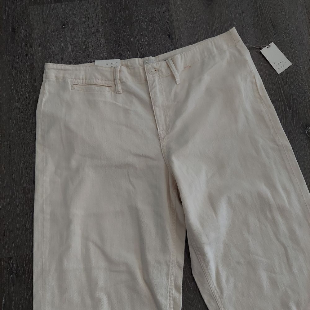 A New Day Wide-Leg Crop Pants High Rise Size 18 - Picture 3 of 11